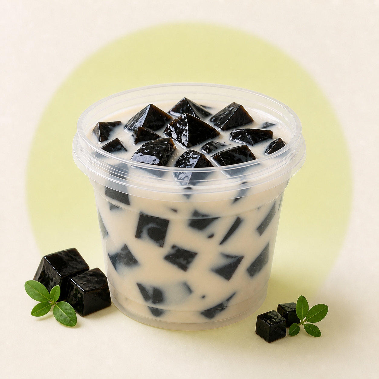 Herbal Black Jelly dessert by Crazy Coconut
