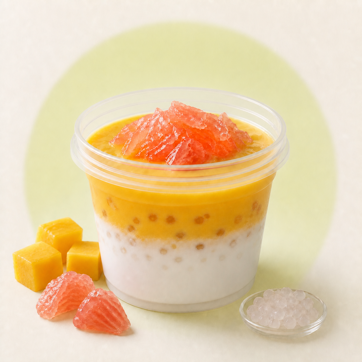 Mango Pomelo Sago dessert by Crazy Coconut